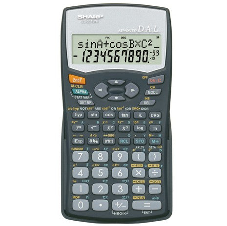 SHARP #EL531 SCIENTIFIC CALCULATOR