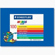 CHALK ASSORT COLOURS  STAEDTLER 100'S