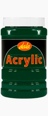 DALA ACRYLIC PAINT 1L PHTHALO GREEN #601
