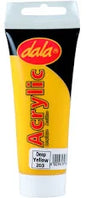 DALA ACRYLIC PAINT 75ML DEEP YELLOW #203
