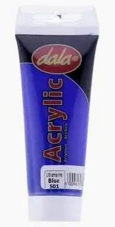 DALA ACRYLIC PAINT 75ML TUBE U/BLUE #501