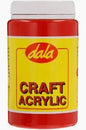 DALA CRAFT  ACRYLIC PAINT 250ML TUBE RED