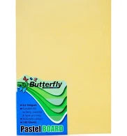 PROJECT BRD A4 PASTEL YELLOW 100'S