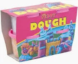 DALA MISS TEDDY PASTEL PLAY DOUGH 4X100g