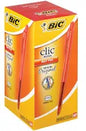 BIC CLICK MEDIUM RED *BOX OF 60'S*