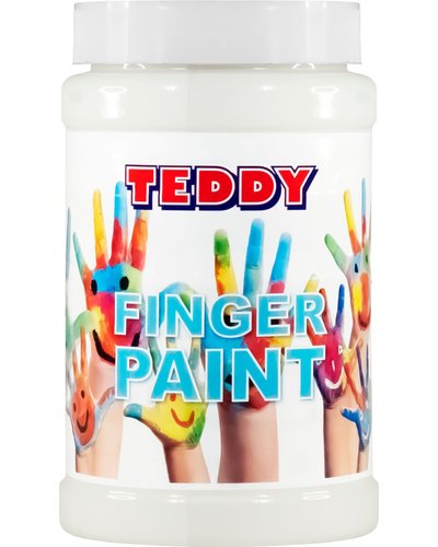 DALA TEDDY FINGER PAINT 1L WHITE